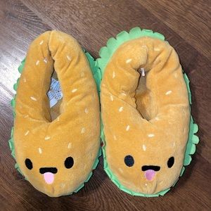 Forever 21 Burger slippers burger 🍔